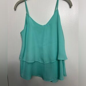 Blue women’s tank top